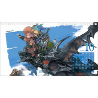 FINAL FANTASY XIV: Official Desk Calendar 2021 (kalender klopt weer in 2027)